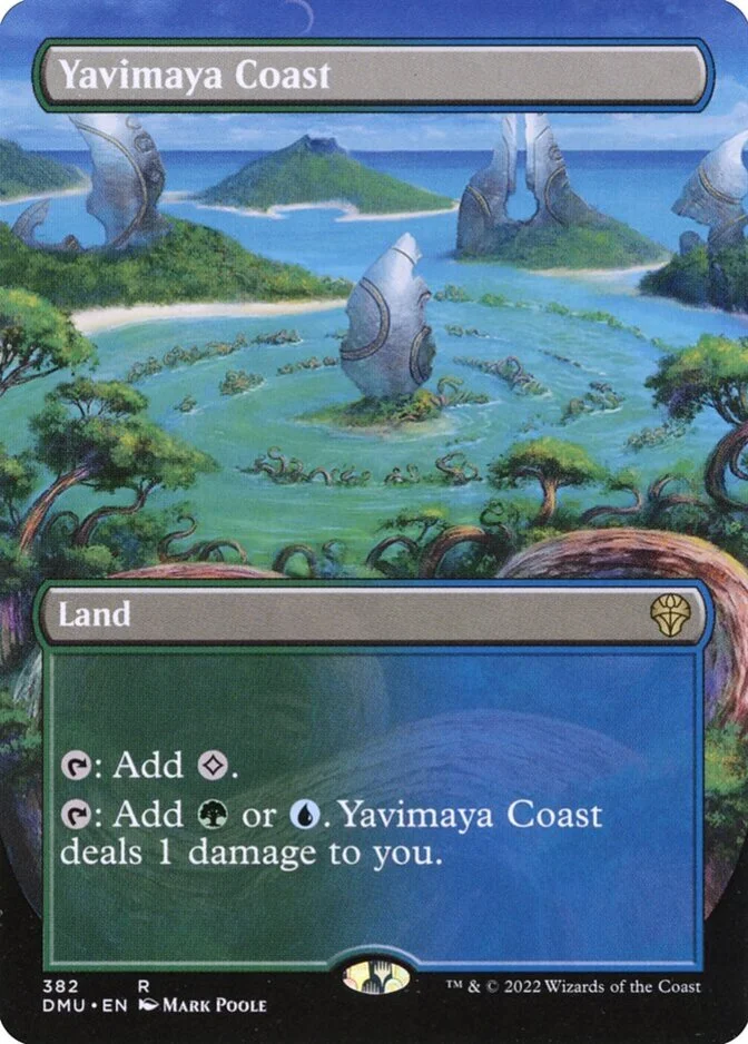 Yavimaya Coast <borderless> [DMU]
