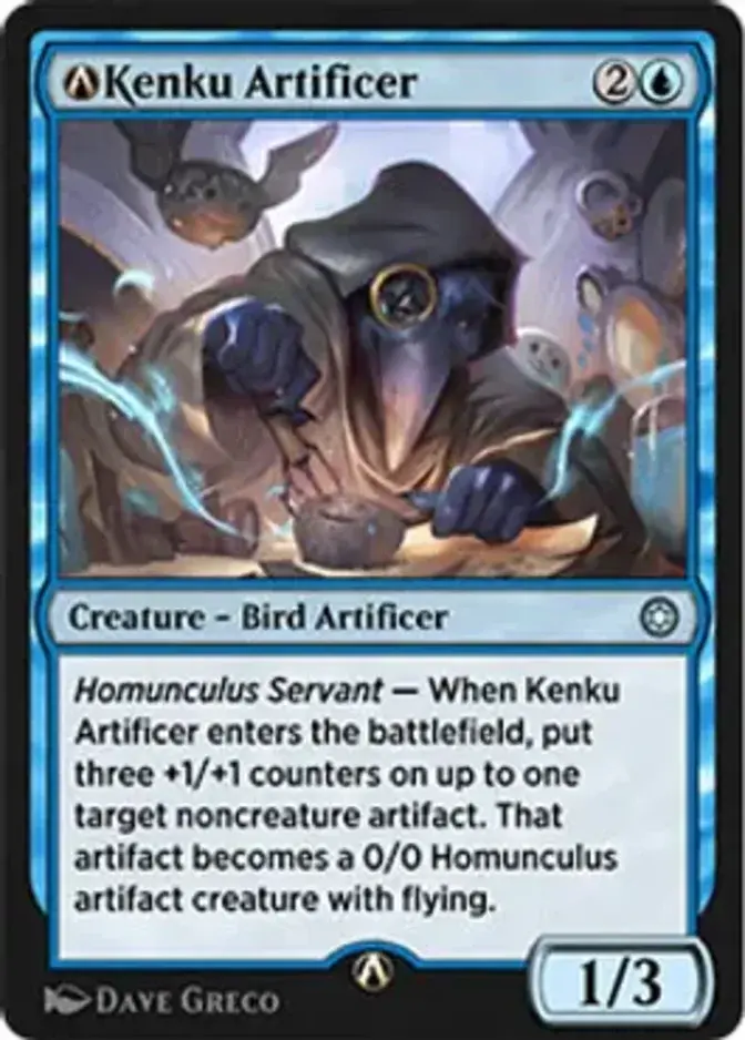 Kenku Artificer <magic arena rebalanced> [HBG]