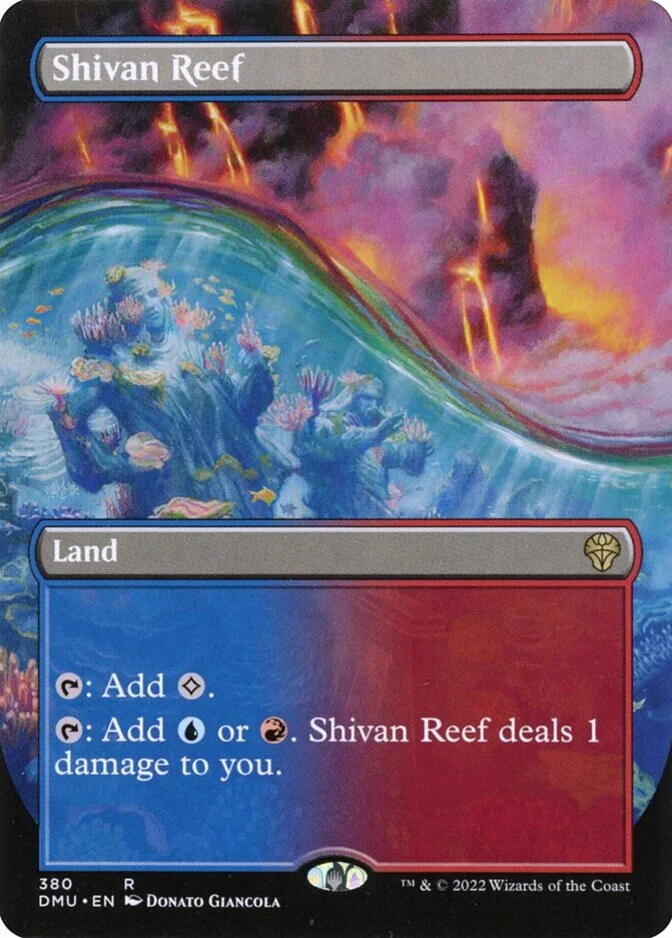 Shivan Reef <borderless> [DMU]