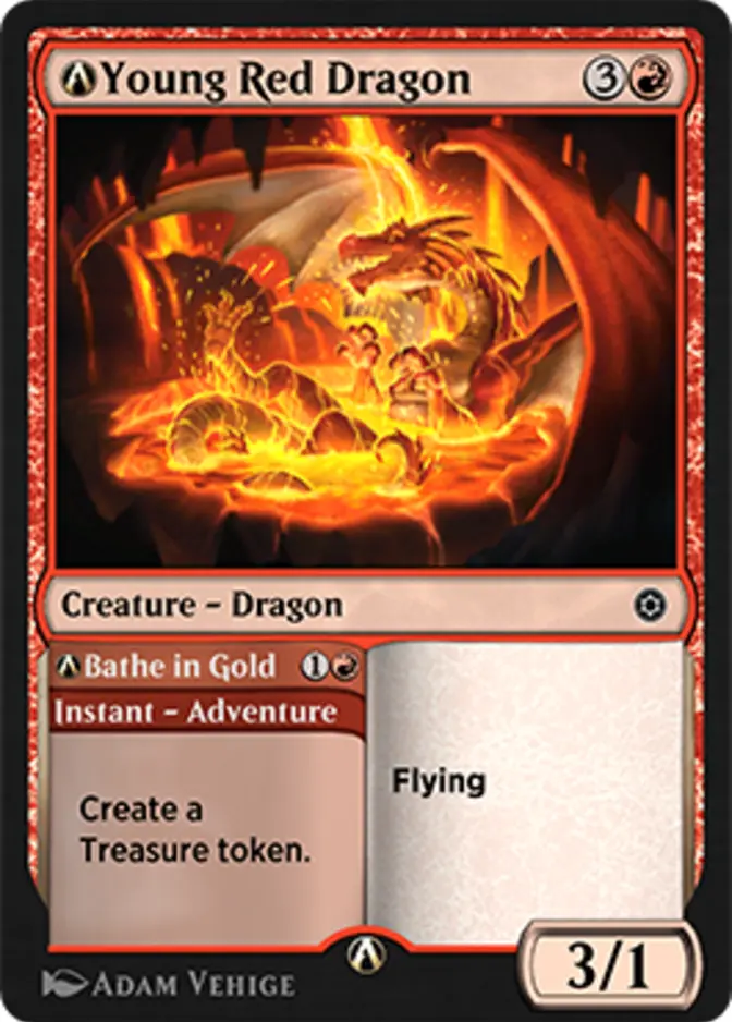 Young Red Dragon <magic arena rebalanced> [HBG]
