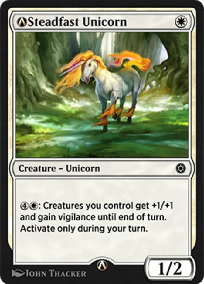 Steadfast Unicorn <magic arena rebalanced> [HBG]