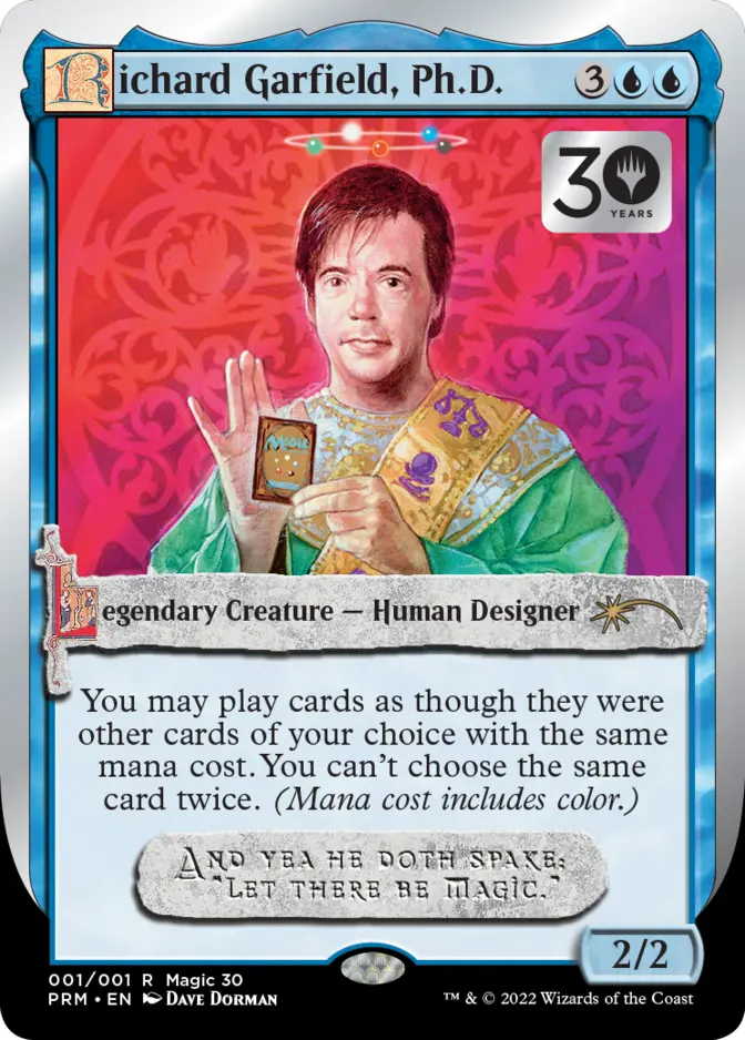 Richard Garfield, Ph.D. <Magic 30> [PRM-MSC]