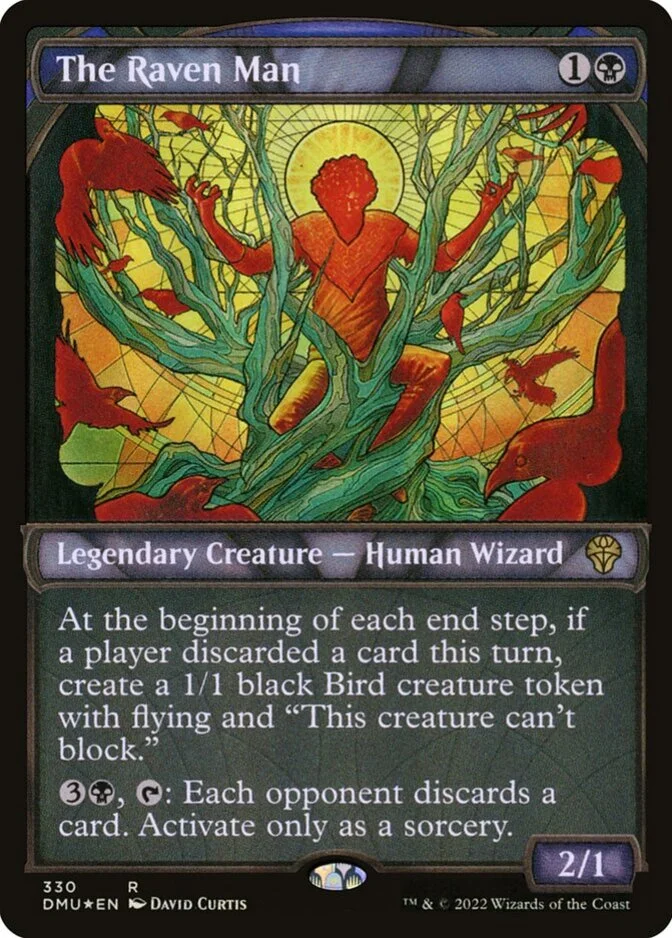 The Raven Man <textured foil> [DMU]