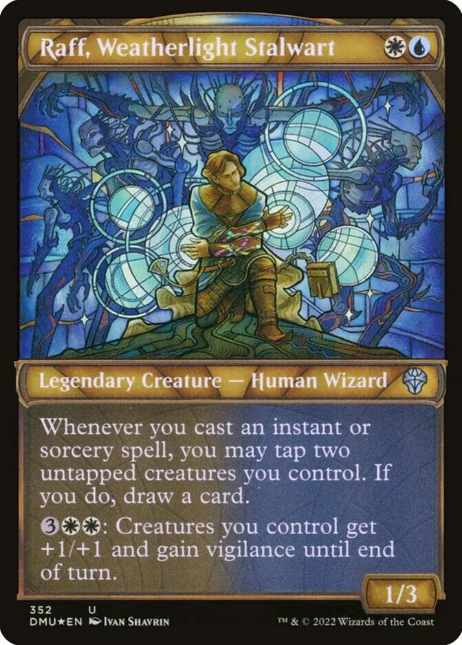Raff, Weatherlight Stalwart <textured foil> [DMU]