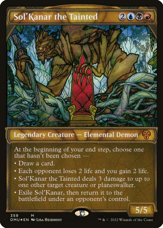 Sol'Kanar the Tainted <textured foil> [DMU]