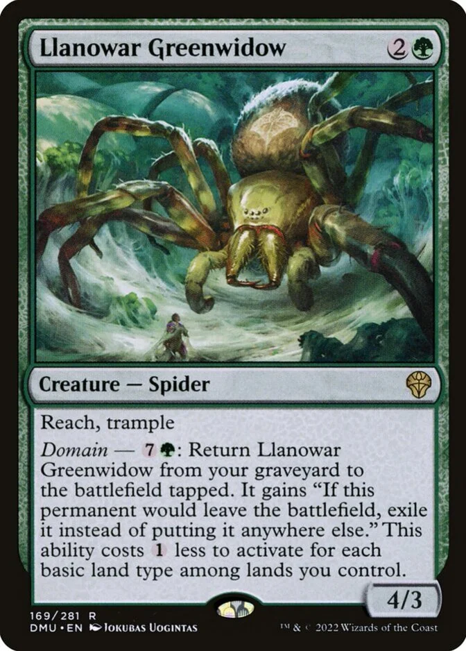 Llanowar Greenwidow [DMU]