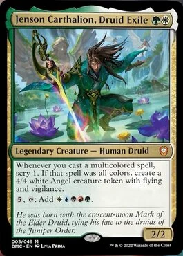 Jenson Carthalion, Druid Exile