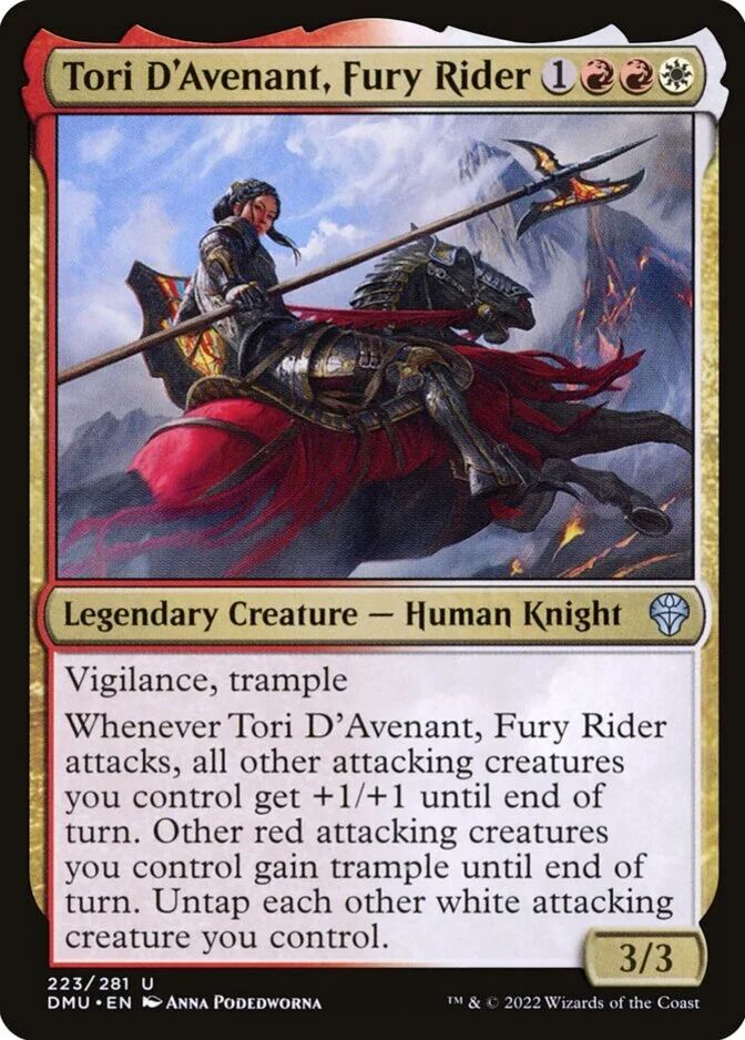 Tori D'Avenant, Fury Rider [DMU]
