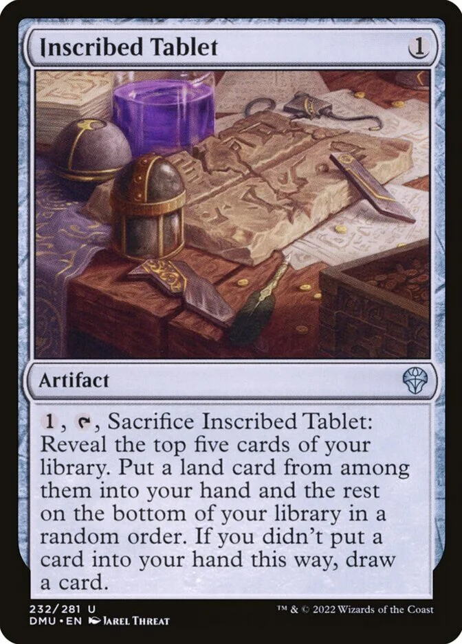 Inscribed Tablet [DMU]