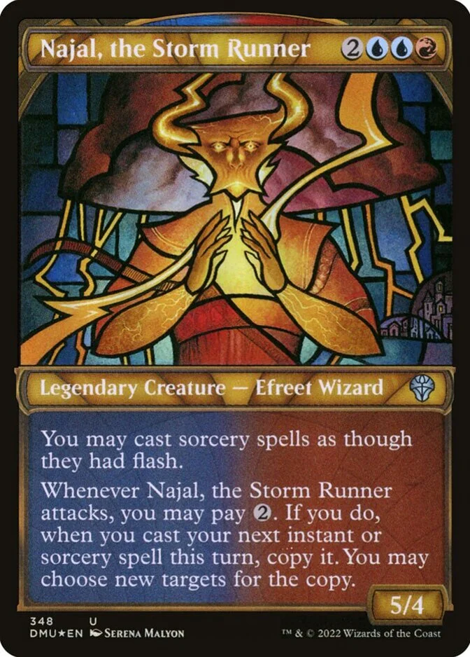 Najal, the Storm Runner <textured foil> [DMU]