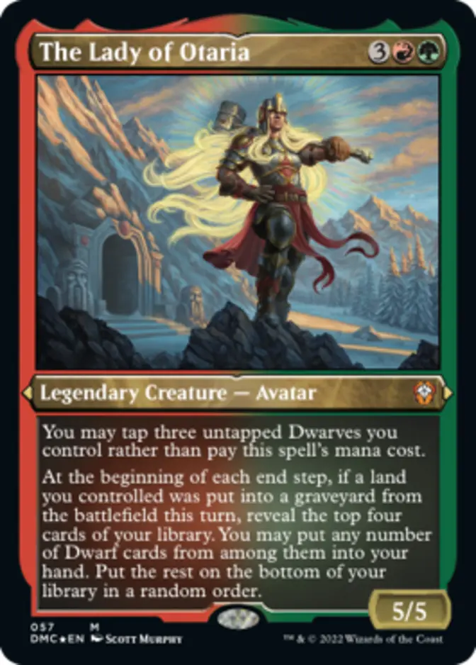 The Lady of Otaria <foil etched> [DMC]