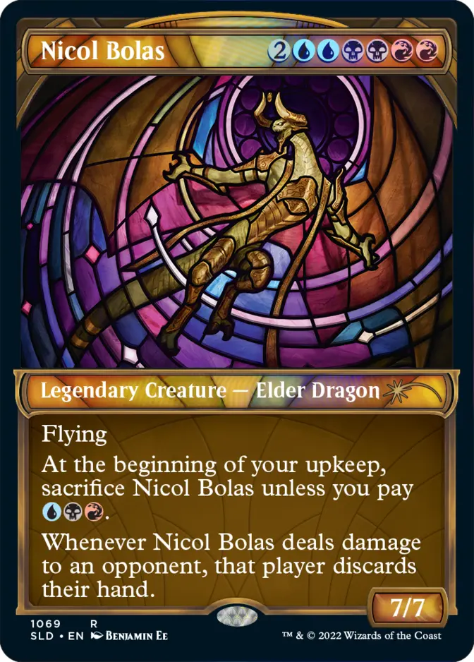 Nicol Bolas <Stained Glass> [SLD]