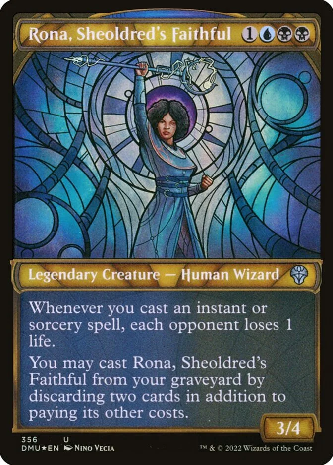 Rona, Sheoldred's Faithful <textured foil> [DMU]