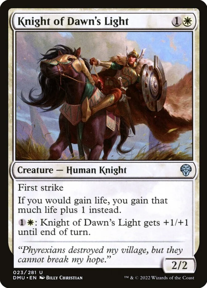 Knight of Dawn's Light [DMU]