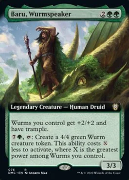 Baru, Wurmspeaker