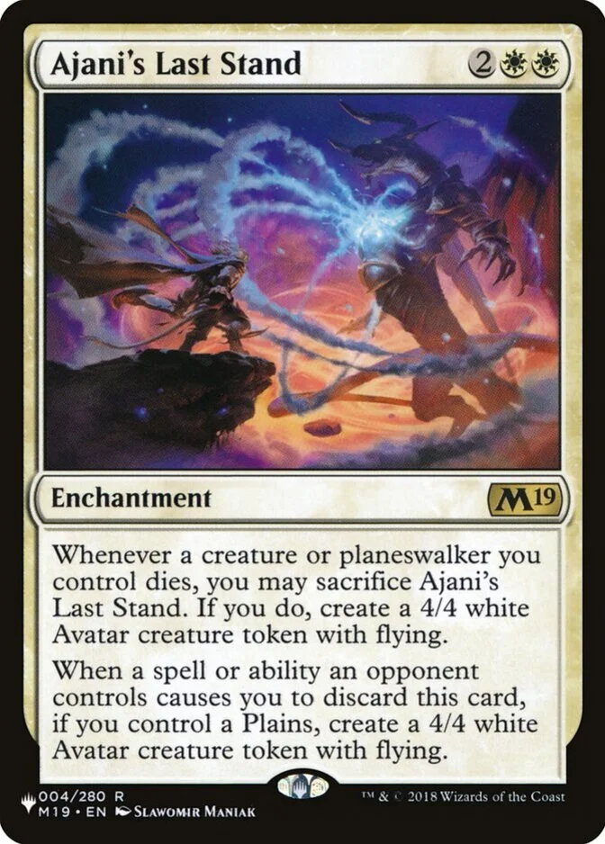 Ajani's Last Stand [PLIST]