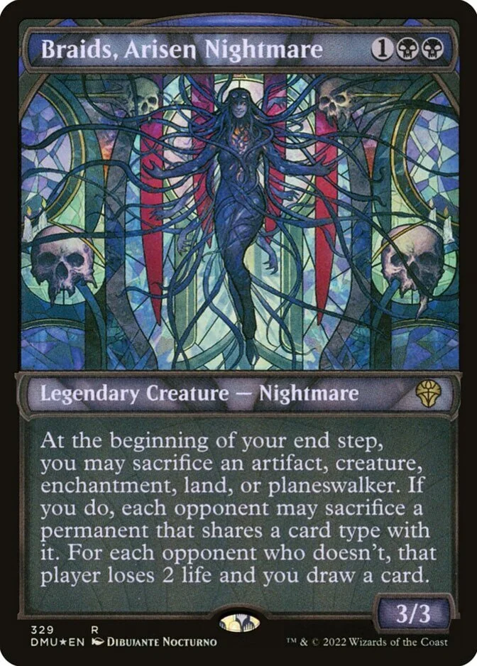 Braids, Arisen Nightmare <textured foil> [DMU] (F)
