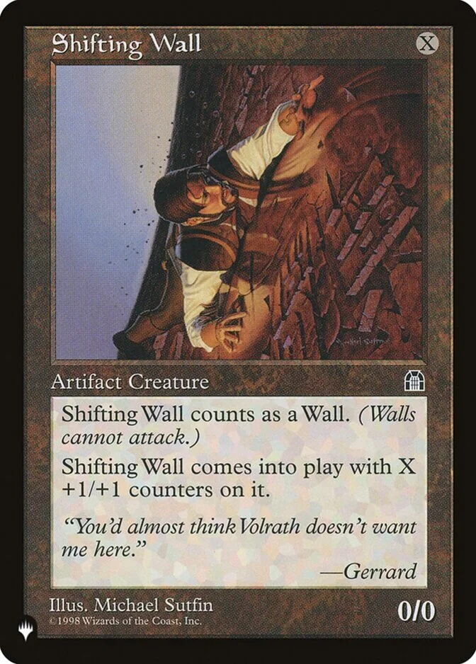 Shifting Wall [PLIST]