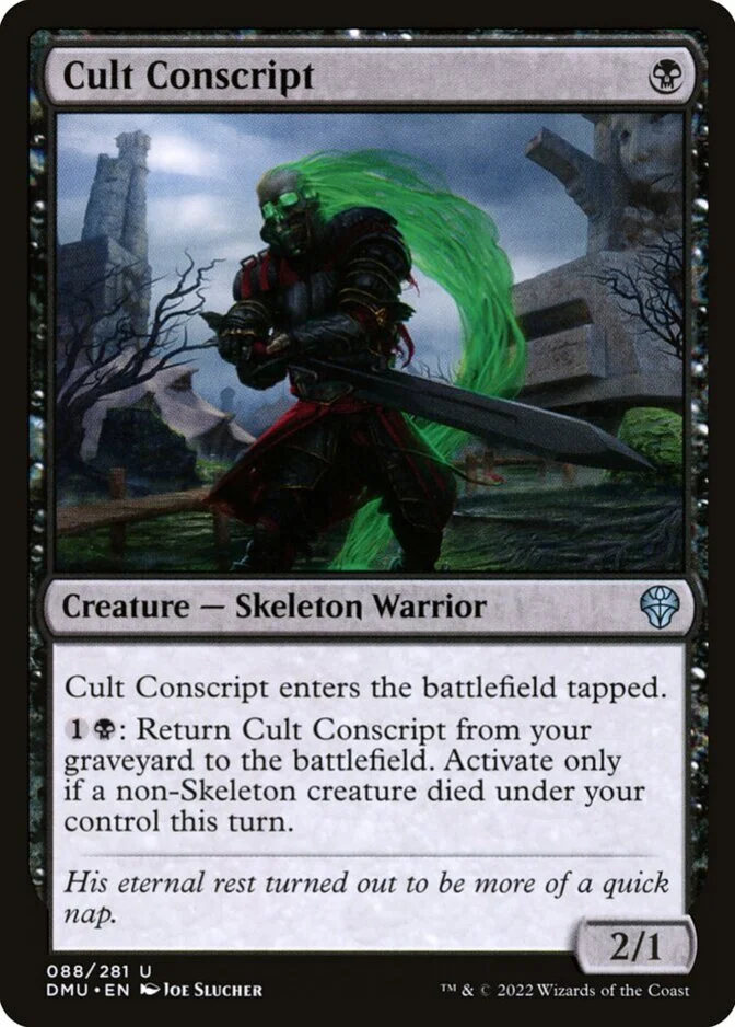 Cult Conscript [DMU] (F)