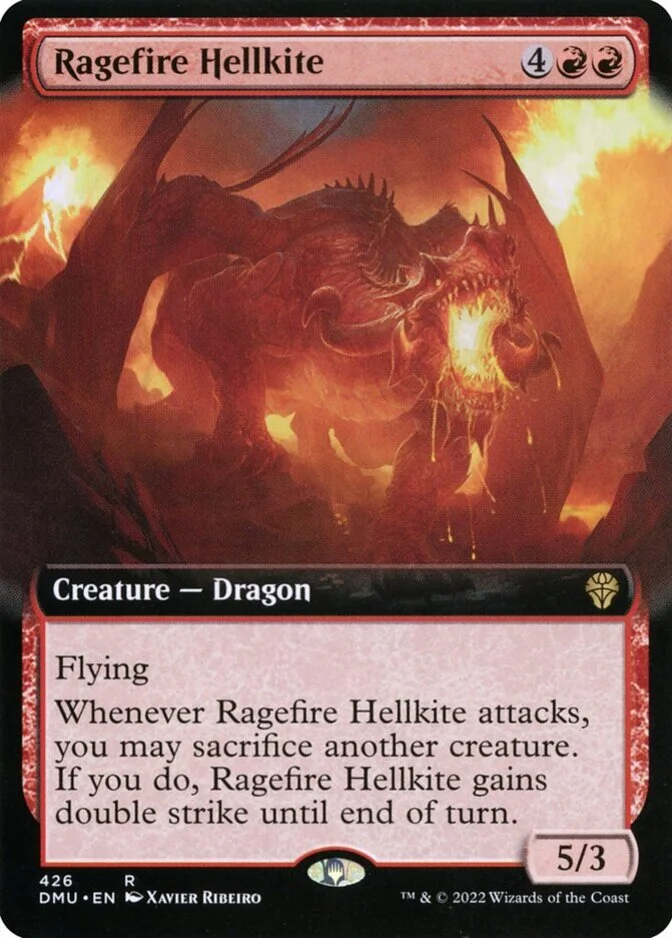 Ragefire Hellkite <extended> [DMU] (F)