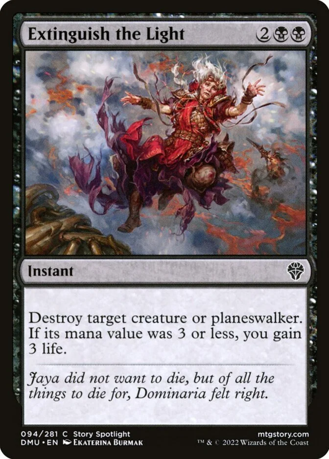 Extinguish the Light [DMU] (F)