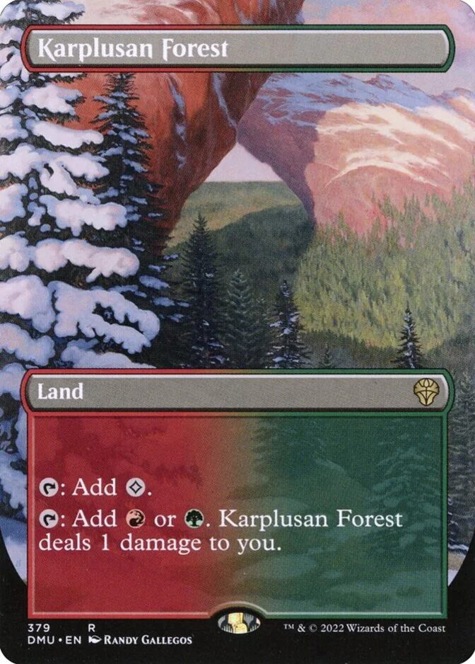 Karplusan Forest <borderless> [DMU] (F)