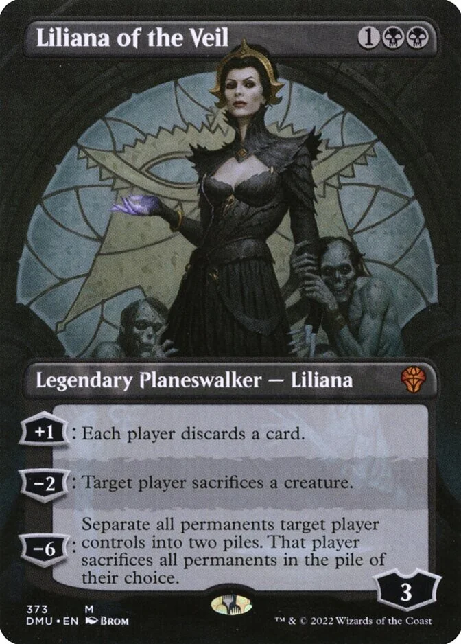 Liliana of the Veil <borderless> [DMU] (F)
