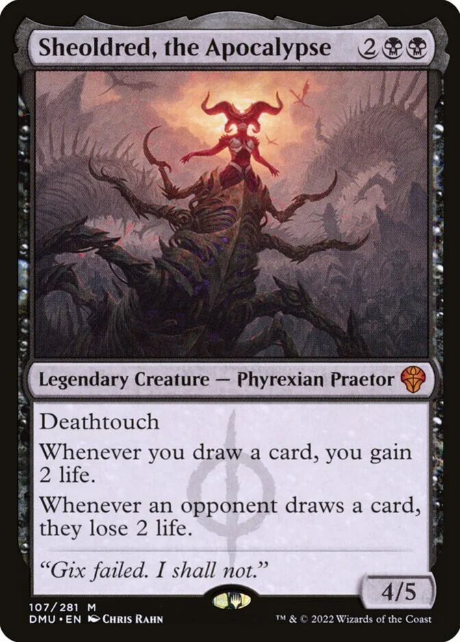 Sheoldred, the Apocalypse [DMU] (F)