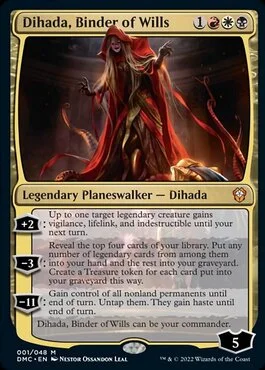 Dihada, Binder of Wills