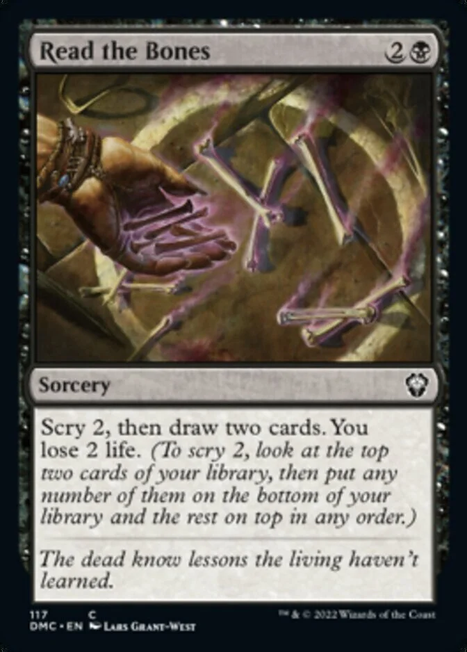 Read the Bones [DMC] (F)