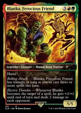 Blanka, Ferocious Friend