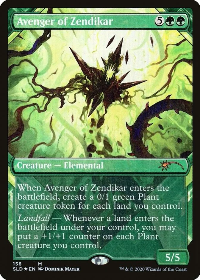 Avenger of Zendikar <Showcase: Zendikar Revisited> [SLD]