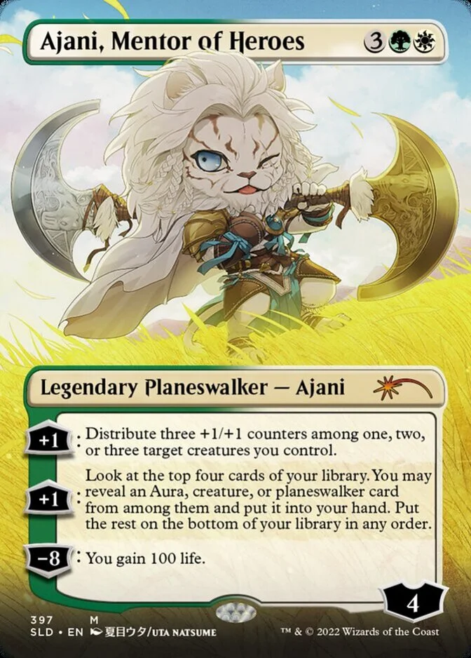 Ajani, Mentor of Heroes <Li'l Walkers> [SLD]