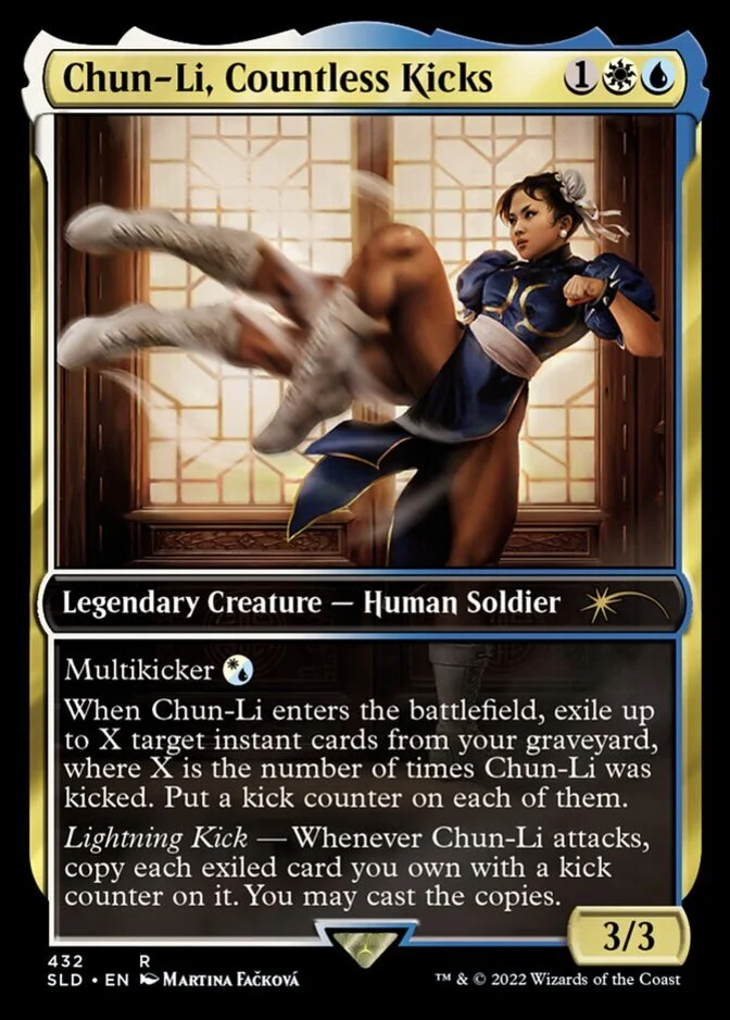 Chun-Li, Countless Kicks <Secret Lair x Street Fighter> [SLD] (F)
