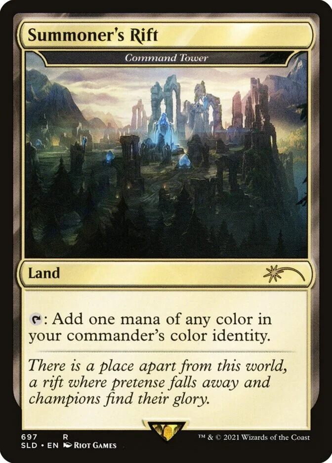 Command Tower <Secret Lair x Arcane: Lands> [SLD]