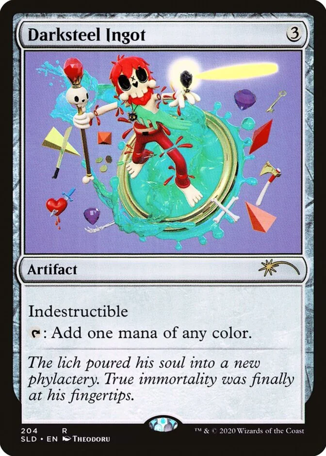 Darksteel Ingot <A Box of Rocks> [SLD]