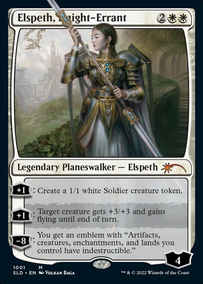 Elspeth, Knight-Errant <Artist Series: Volkan Baga> [SLD]