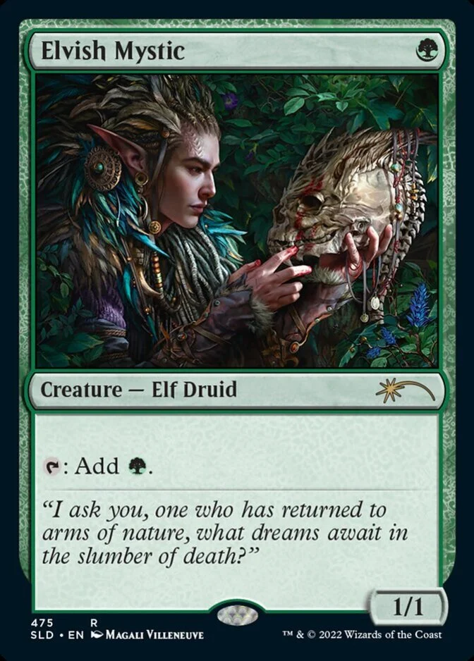 Elvish Mystic <Artist Series: Magali Villeneuve> [SLD] (F)