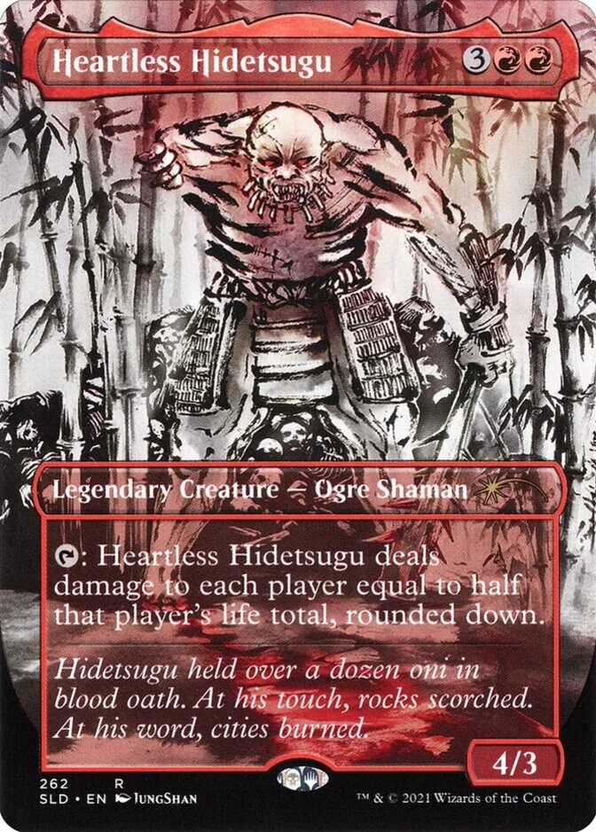 Heartless Hidetsugu <Kamigawa Ink> [SLD] (F)