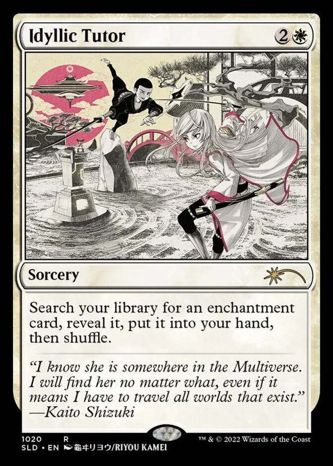 Idyllic Tutor <Kamigawa: The Manga> [SLD] (F)