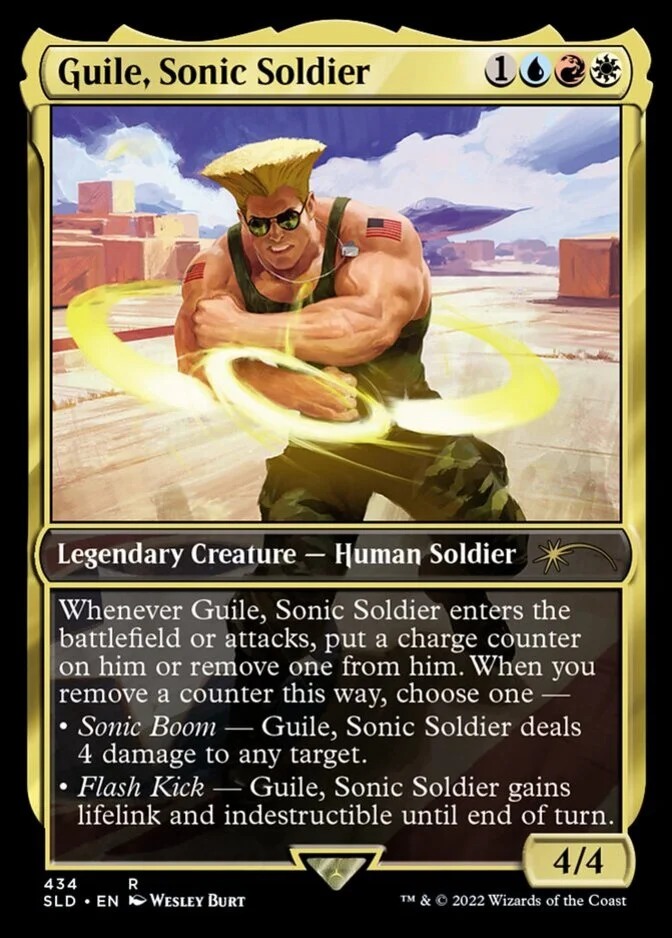 Guile, Sonic Soldier <Secret Lair x Street Fighter> [SLD]