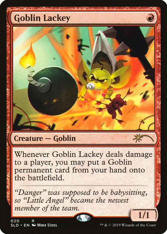 Goblin Lackey <<explosion sounds>> [SLD]