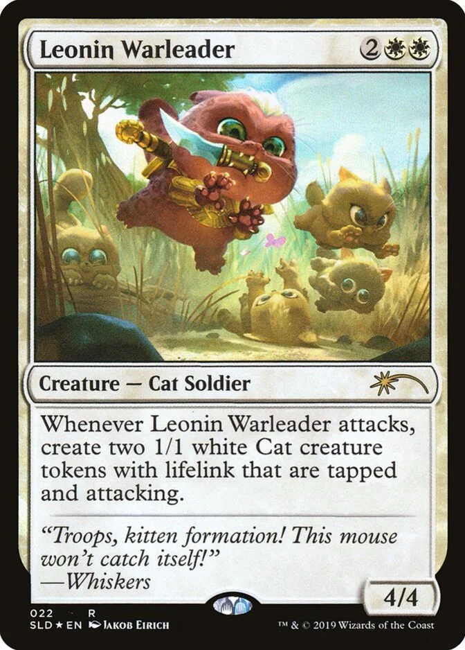 Leonin Warleader <OMG KITTIES!> [SLD] (F)