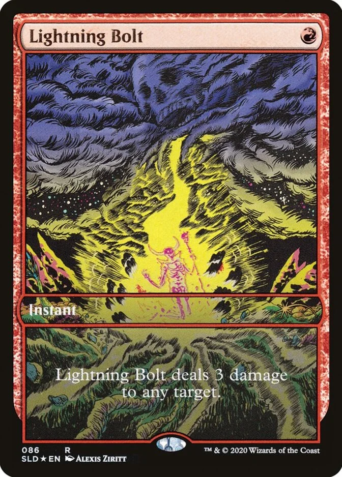 Lightning Bolt <86 - Mountain, Go> [SLD] (F)