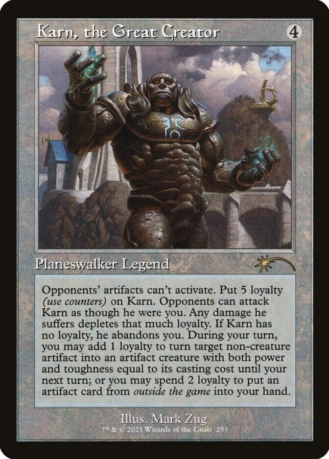 Karn, the Great Creator <Teferi's Time Trouble> [SLD]