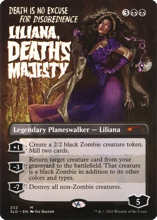 Liliana, Death's Majesty <Thrilling Tales of the Undead> [SLD]