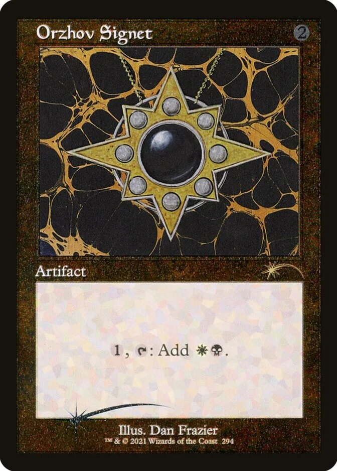 Orzhov Signet <Dan Frazier Enemy Signets> [SLD]