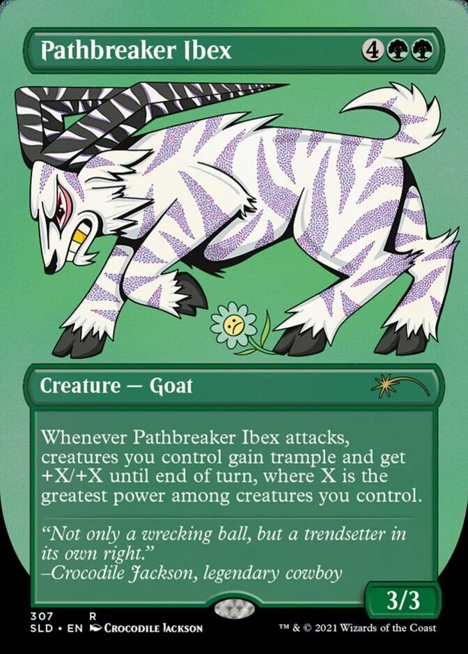 Pathbreaker Ibex <Crocodile Jackson's Monstrous Menagerie> [SLD]