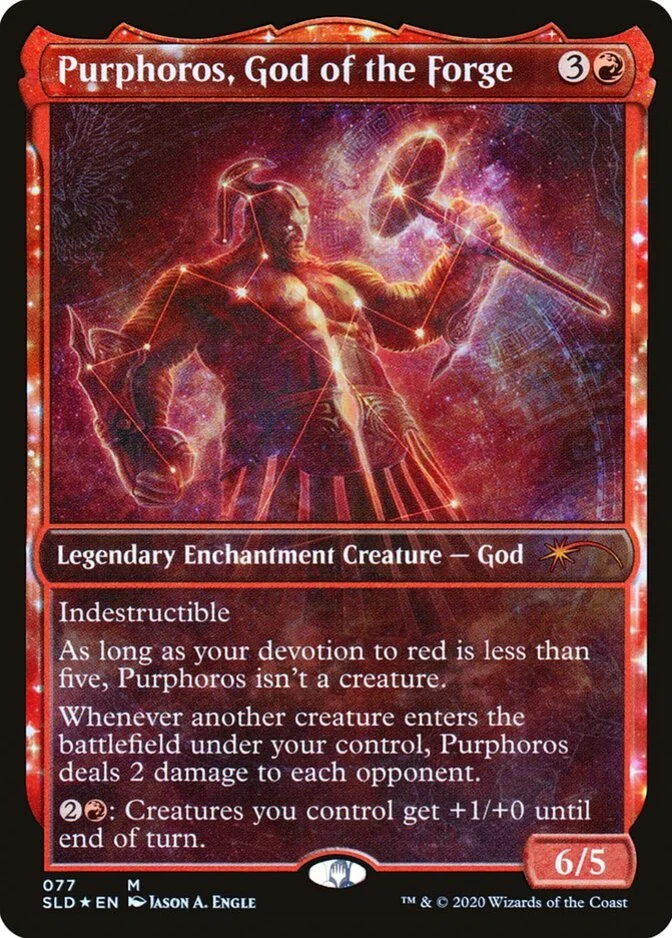 Purphoros, God of the Forge <Theros Stargazing, Volume IV> [SLD] (F)