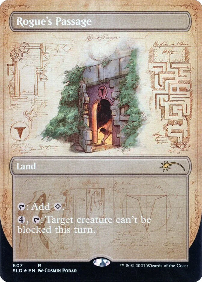 Rogue's Passage <Blueprint Cards> [SLD] (F)